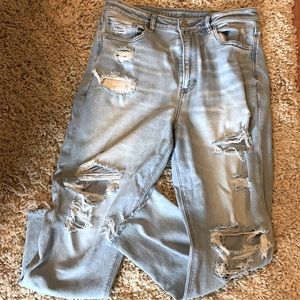 American eagle mom jeans
